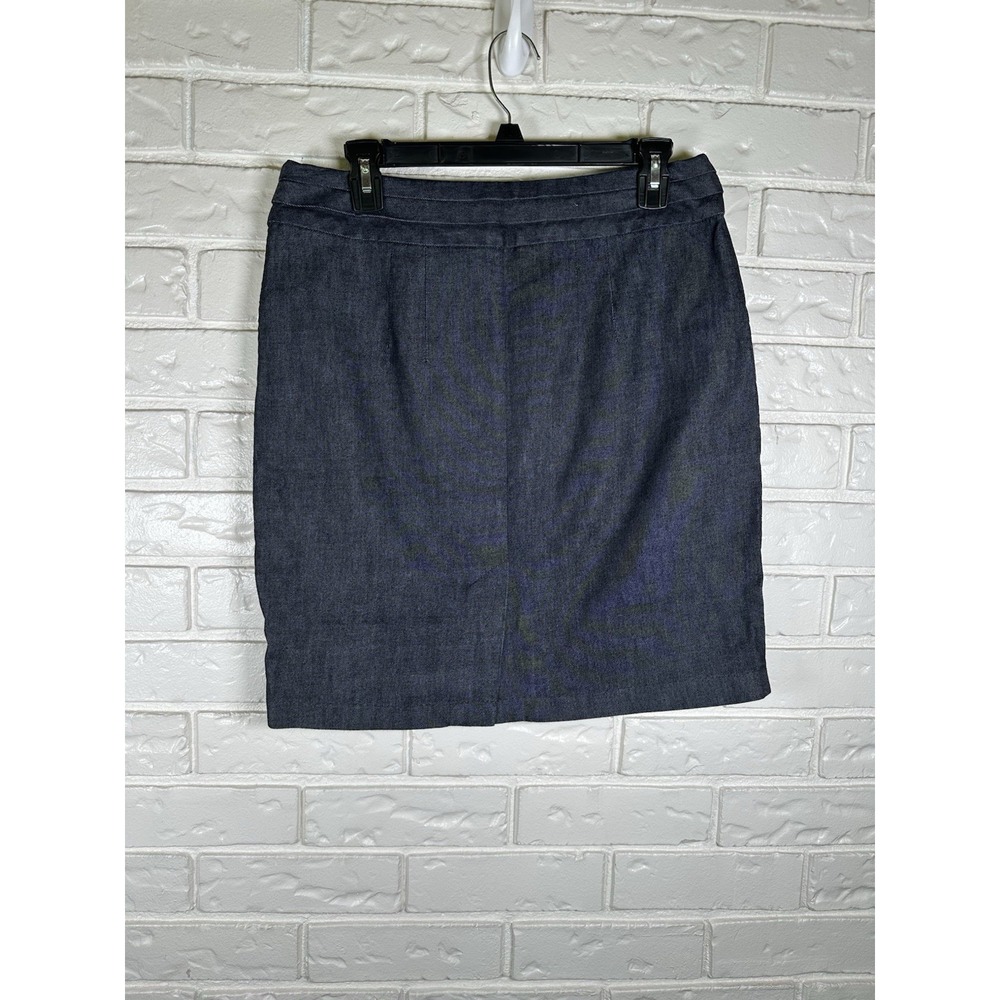 GAP Size 10 Gilmore Girls Style Denim Pencil Skirt Preppy Office Chic